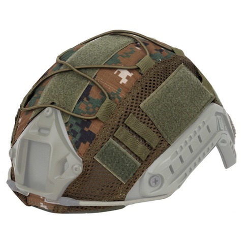 Cubierta de casco de combate militar táctico de caza CS Wargame, cubierta de casco deportivo para casco tipo Ops-Core PJ/BJ/MH, casco rápido ► Foto 1/6