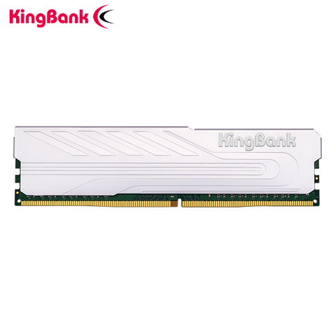 KingBank DDR4 8GB 2400 2666 16GB de memoria ram 32GB 2666 RGB 3200 memoria de escritorio Dimm con disipador de calor ► Foto 1/6