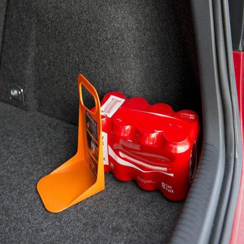 Caja de almacenamiento creativa para maletero de coche, deflector de plástico fijo para maletero de coche, deflector sólido, soporte de rejilla fijo ► Foto 1/6