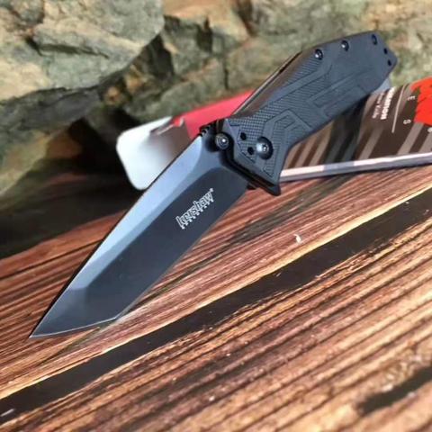 Kershaw-cuchillo táctico plegable automático, hoja de acero G10, Mango para exteriores, acampada, caza, supervivencia, cortador de frutas, herramienta EDC, OEM 1990 ► Foto 1/6