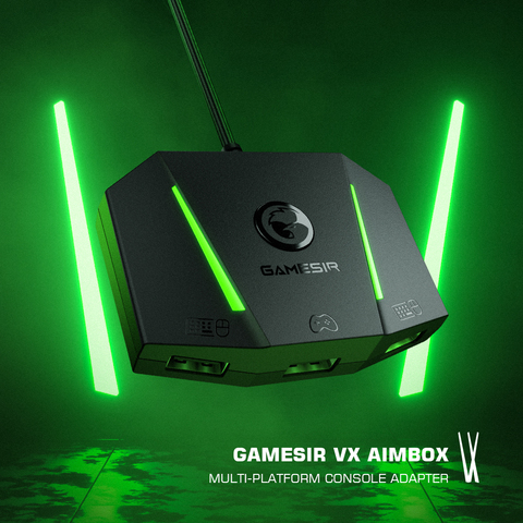 GameSir VX AimBox ratón de teclado controlador Adaptador convertidor para Xbox Series X/S Xbox One/ PlayStation 4/ PS4/interruptor de Nintendo ► Foto 1/6