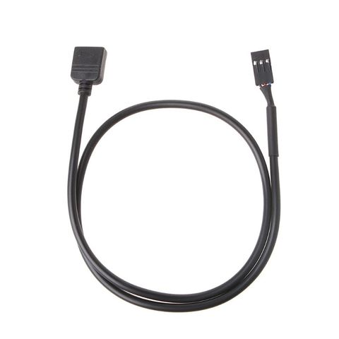 Adaptador RGB VDG de 5V y 3 pines, Conector de sedal para placa base, Cable de conversión Normal de 3 pines, color negro ► Foto 1/6