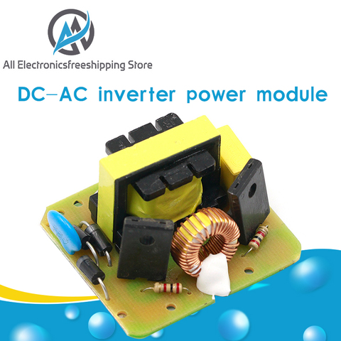 Módulo de potencia de aumento de DC-AC, 12V a 220V, 35W, convertidor inverso de doble canal, módulo de refuerzo, regulador de potencia ► Foto 1/6