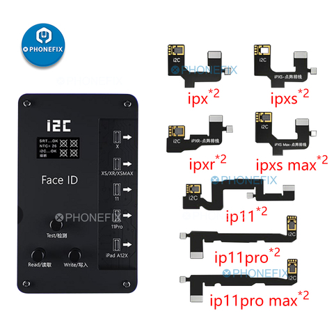 I2C-herramienta de detección de matriz de puntos para iPhone X, XS, 11 pro max, cámara de celosía, no funciona, programador V8 ► Foto 1/6