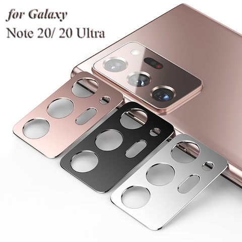 Protector de pantalla de lente de cámara para Samsung Galaxy Note 20, funda de Metal ultrafina resistente a arañazos ► Foto 1/6