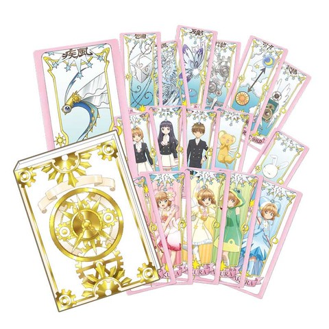 CAPTOR SAKURA de tarjetas de licencia, colección de tarjetas transparente ► Foto 1/6