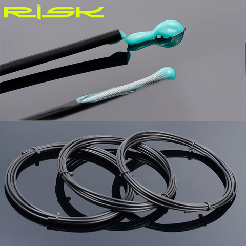 RISK-catéter lubricante para frenos de bicicleta, guía de Cable interno, tubo de aceite, cubierta de tubos interiores, 3 metros ► Foto 1/6