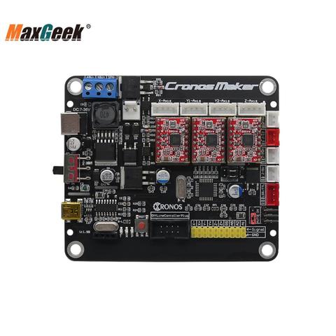 Maxgeek-placa controladora láser GRBL, Motor paso a paso de 3 ejes, placa controladora USB, grabado láser ► Foto 1/6