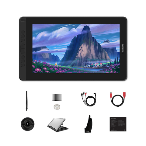 Huion-tableta gráfica Kamvas 13 8192, 120% sRGB, lápiz capacitivo para Monitor de dibujo, batería stylus gratis para Android, Windows y macOS ► Foto 1/6