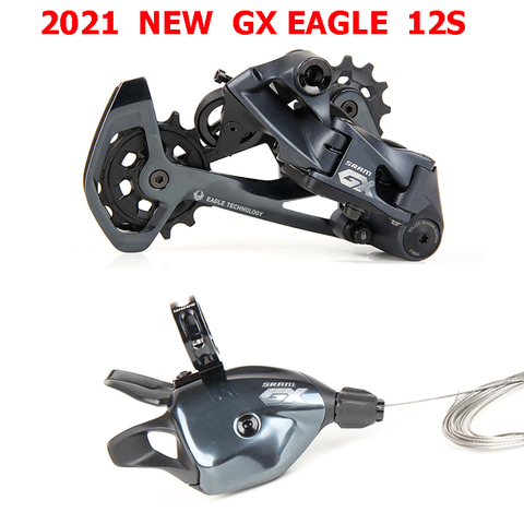 SRAM-gatillo cambiador de 12 velocidades para bicicleta de montaña, palanca de cambio lateral y trasero, desviador, jaula larga, GX EAGLE Groupset 1X12S, novedad de 2022 ► Foto 1/3