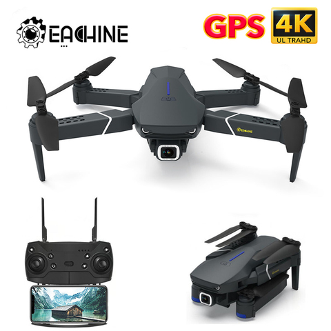 Eachine-Dron plegable con cámara gran angular, cuadricóptero con WIFI, FPV, 4K, 1080P, HD, profesional ► Foto 1/5