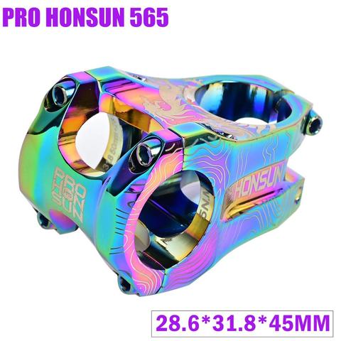 PRO HONSUN-eje elevador para bicicleta de montaña, aleación de aluminio, 28,6 MM, 31,8 MM, 45MM, eje corto, 0 grados, CNC, accesorios para bicicleta, 145g ► Foto 1/6