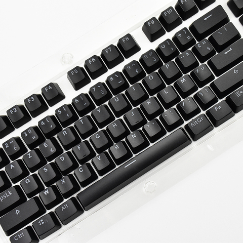 Teclas francesas para teclado mecánico, compatibles con interruptores MX, soporte de doble disparo, iluminación Led, francés, AZERTY ► Foto 1/6