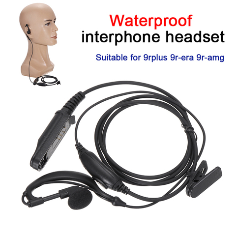 Baofeng-auricular intrauditivo de tubo acústico, auricular con micrófono PTT a prueba de agua para Walkie Talkie UV-9R Plus BF-A58 ► Foto 1/6