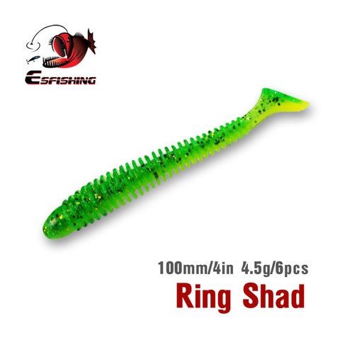 KESFISHING-Señuelos de Pesca blandos, anillo sábalo de 100mm, señuelo de silicona, accesorios de pesca de carpa, Popper PVA ► Foto 1/6