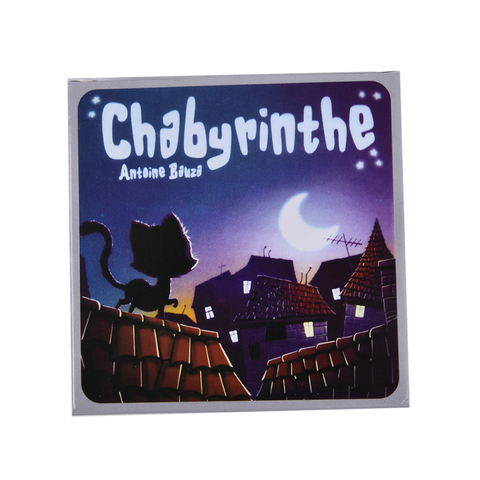Chabyrinthe-juegos de mesa para niños, tarjetas de fiesta de gatito, bonito regalo, versión completa en inglés, 1 Juego ► Foto 1/6