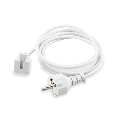 Cable de extensión del enchufe de la UE de 1 piezas de alta calidad para el adaptador del Cable de alimentación del Cable del cargador del aire del MacBook Pro ► Foto 1/6