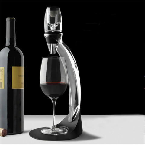 Estuche de aireador de vino Magic Quick aireador decantador de vino, esencial, filtro de aireación rojo, 3 estilos, novedad, 1 ud. ► Foto 1/5