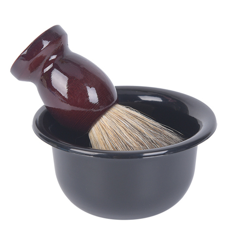 Cuenco de afeitar para hombre, taza de jabón, tazón de cepillo de afeitar para Barbero, herramientas de limpieza facial, soporte, aparato de afeitar masculino, 1 ud. ► Foto 1/6