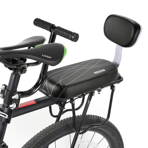 Asiento de Bicicleta para niños, cubierta de asiento de seguridad para Bicicleta, cojín de descanso, silla, reposabrazos, asiento trasero, accesorios para Bicicleta ► Foto 1/6