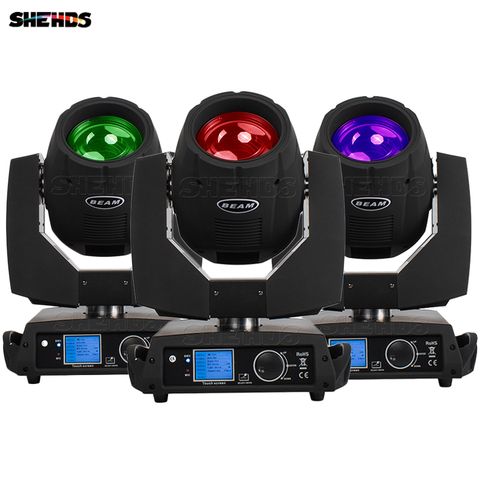 SHEHDS-haz de luz con cabeza móvil 7R 230W, controlador de iluminación DMX para ambiente de discoteca, música de DJ, fiesta, Club ► Foto 1/6