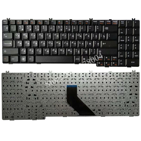 Nuevo teclado ruso RU para portátil Lenovo IdeaPad B550 B560 V560 G550 G550A G550M G550S G555 G555A G555AX negro 25-008405 ► Foto 1/4