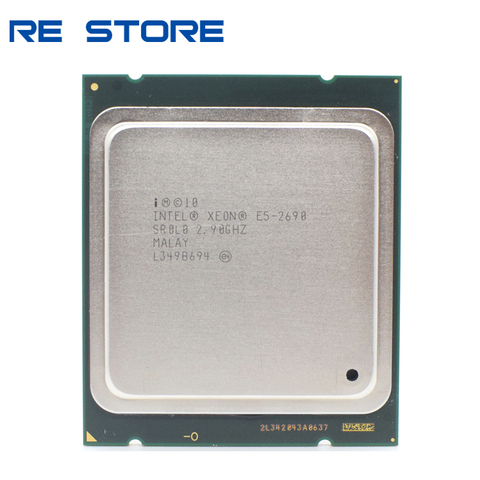 Intel-Procesador Xeon E5 2690 2.9GHz, 20M de caché LGA 2011 SROLO C2 CPU 100% uso normal ► Foto 1/2