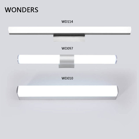 Lámpara de pared moderna con tiras largas superbrillantes, luz Led para espejo, decoración de Interior de estilo Simple, lámparas acrílicas para baño, dormitorio y cocina ► Foto 1/6