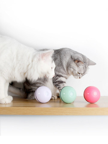 Bola de juguete eléctrica para gatos, BOLA MÁGICA láser interactiva con luz láser, para mantener a tu mascota ocupado ► Foto 1/6