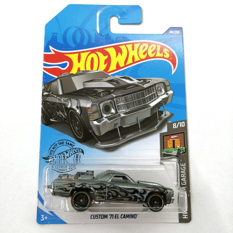 Hot Wheels-Coche de juguete para niños, auto personalizado 71 EL CAMINO, modelo de Metal fundido a presión, 1:64, 2022-40 ► Foto 1/1