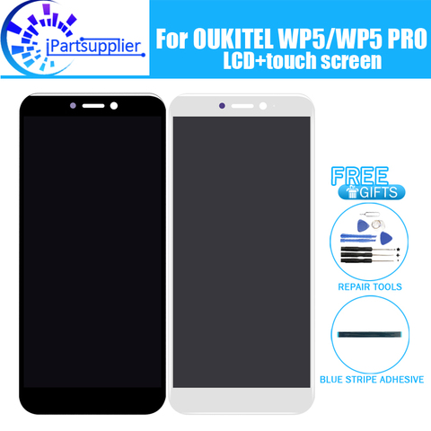 5,5 pulgadas OUKITEL WP5 pantalla LCD + pantalla táctil 100% Original probado LCD digitalizador Panel de vidrio reemplazo para OUKITEL WP5 ► Foto 1/6