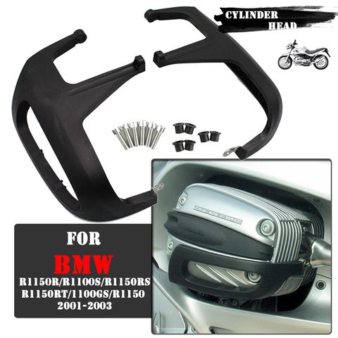 Protector de culata de motor de motocicleta, cubierta lateral para BMW R1150GS R1150RT R1150R R1150RS 2001 2002-03 R 1150 GS RT RS R ► Foto 1/6