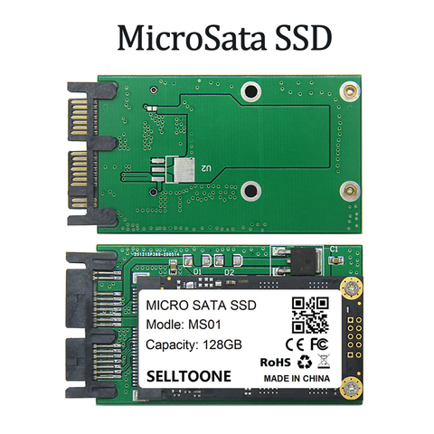 1,8 pulgadas uSATA MiroSata SSD 128G 256G 512G reemplazar MK1235GSL MK1633GSG MK2533GSG para IBM X300 X301 T400S T410S Sony TR1 1,8 