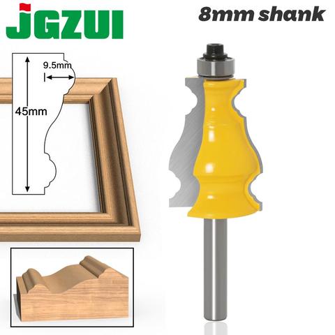 8mm vástago de Router Bits Tenon de carburo de tungsteno de linea de Bit de carpintería para fresado de corte de madera ► Foto 1/6