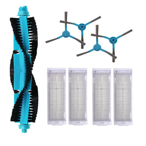 Nuevo 1 Uds cepillo principal filtro Hepa cepillos laterales paño de mopa para xiaomi Robot aspiradora STYJ02YM Conga 3490 Viomi V2 PRO V-RVCLM2 ► Foto 1/6