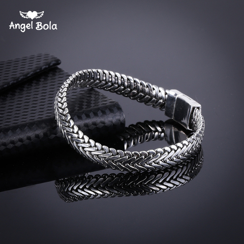 Pulsera de Buda Punk de moda de plata antigua para mujer, brazaletes de bricolaje, pulseras de dijes para hombres, Pulseira, joyería, regalos B1019-16 ► Foto 1/6