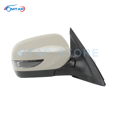 Auto plegable espejo lateral para Subaru Forester 2011, 2012 exterior de visión trasera espejo Assy caliente LED de señal de vuelta de 9 pines ► Foto 1/6