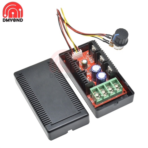 2000W 24V DC 12V 48V 48V MAX 40A controlador de velocidad del Motor de CC PWM regulador de voltaje ajustable de Control de potencia HHO RC Fan Gobernador ► Foto 1/6