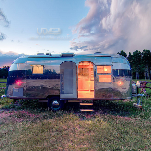 Móvil de gran tamaño fuera de la carretera para camión Camper Van casa remolque cocina remolques ► Foto 1/5