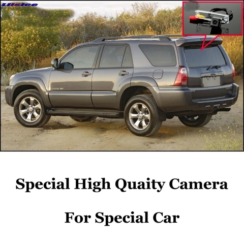 LiisLee marcha atrás cámara de imagen para TOYOTA 4 Runner 4 Runner SW4 N210 Hilux Surf 2004 ~ 2022 HD dedicado trasera vista CAM ► Foto 1/5