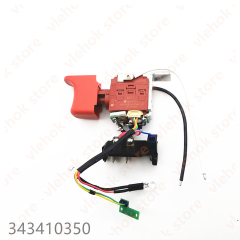 Interruptor BS10.8V para METABO PowerMaxx BS, 10,8 V, 12V, básico rápido, profesional, 343410350, accesorios de herramientas eléctricas ► Foto 1/3