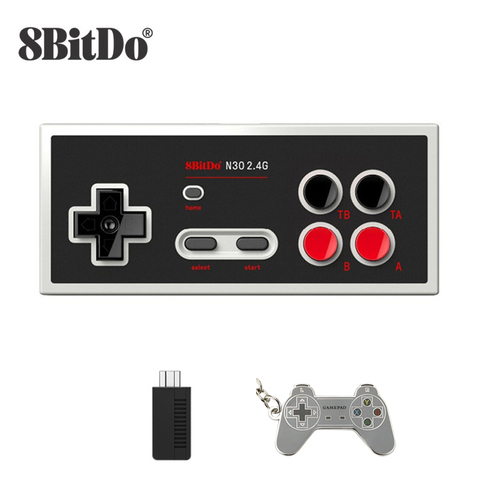 8Bitdo N30 2,4G Wireless Gamepad del regulador del juego para N-ES EDICIÓN CLÁSICA Joystick ► Foto 1/5