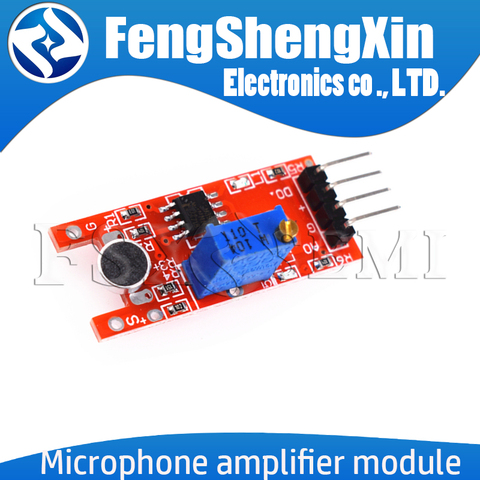 Módulo de Sensor de sonido de voz LM393, Sensor de salida Digital analógica, Chip principal, amplificador de micrófono ► Foto 1/1
