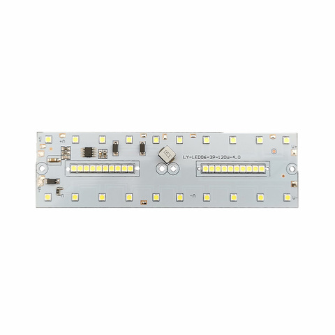 Tablero de luz LED con controlador integrado, LED PCB de lente de tablero de DC12-60V para piezas de luces LED de trabajo, reparación DIY, 4 Uds. ► Foto 1/2