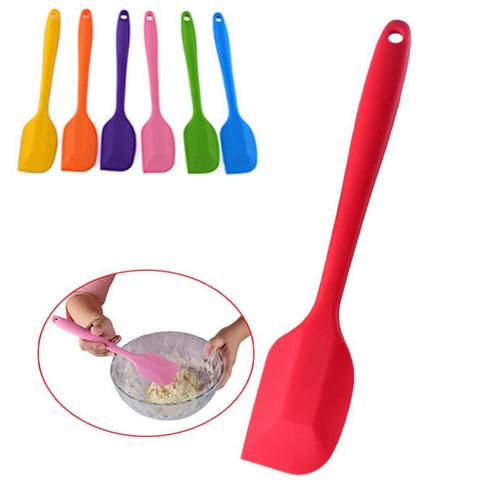 Espátula de silicona antiadherente para cocinar, espátula Multicolor de gran tamaño de 26cm para galletas, espátula de pastelería y pasteles ► Foto 1/6