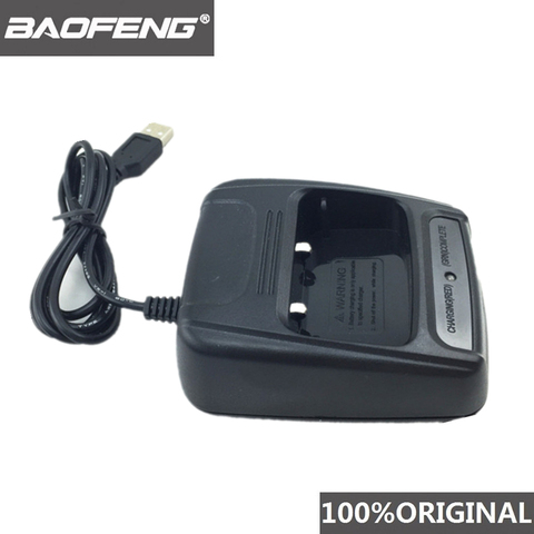 BAOFENG-walkie-talkie de dos vías, Cargador USB 888s Original, BF-888s 888, accesorios, batería de ion de litio, cargador de escritorio ► Foto 1/5