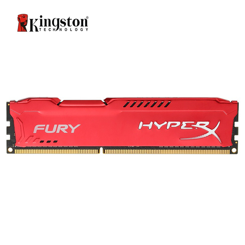 Kingston HyperX Fury DDR3 1333MHz 1600MHz 1866MHz de Memoria RAM ddr3 8gb 4gb Memoria RAM DIMM Intel de Memoria para escritorio ► Foto 1/2