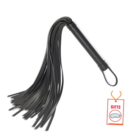 SM Flogger-látigo para sadomasoquismo, producto fetiche sexual, cuero, látigo corto, juguete sexual para parejas ► Foto 1/6