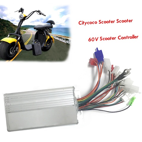 Controlador sin escobillas para Motor de bicicleta eléctrica, controlador sin escobillas para moto eléctrica de 60V, 1000W y 2000W, controlador de controlador para Scooter BLDC ► Foto 1/6