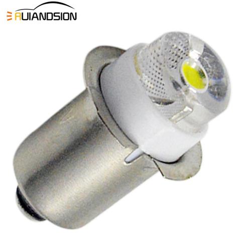 Maglite-bombilla para linterna LED para bicicleta, foco de luz Interior, P13.5S PR2, 0,5 W, 90 lúmenes, Blanco cálido, 3V, 4,5 V, 6V, 3-18V, 5-24V, 1 ud. ► Foto 1/6